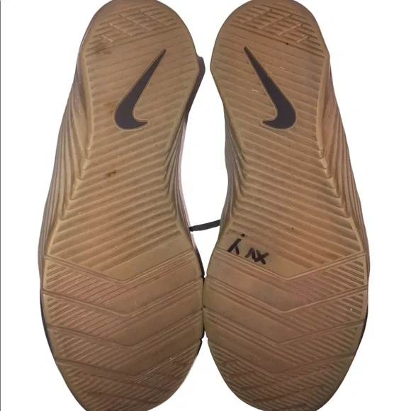 MENS NIKE METCON 6 BLACK SILVER GUM TRAINING SNEAKERS SHOES 13 - Picture 9 of 11